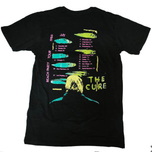 The Cure - Beach Party Tour '86 Official Unisex Premium Carbon T-Shirt ( Men S, M, L, XL ) ***READY TO SHIP from Hong Kong***